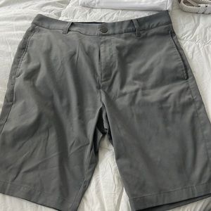 Grey puma shorts size 32